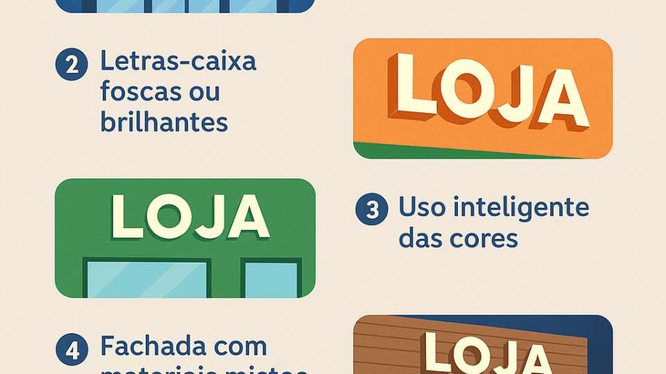  5 ideias de fachadas que atraem mais clientes